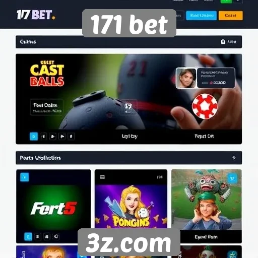 Principais jogos disponíveis na 171 bet